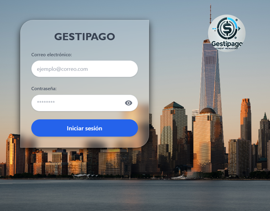 Captura de Sistema de Gestión de Pagos
